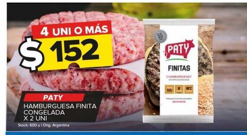 Hamburguesas Paty