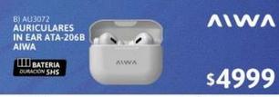 Auriculares in ear ATA-206B Aiwa