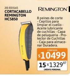 Cortadora de pelo Remington Indestructible HC5850