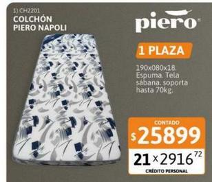 Colchón Piero Napoli