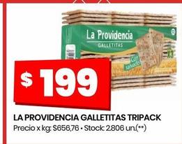 La providencia Galletitas Tripack