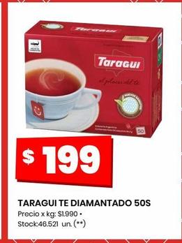 Taragui Te diamantado 50 sobres
