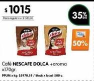 Cafe Nescafé Dolca + aroma 170g