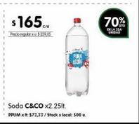 Soda C&Co. 2,25lt