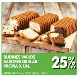 Budines -25%