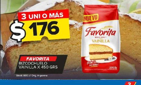 Bizcocho Favorita 
