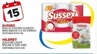 Rollo de cocina clasico Sussex 3 x 50 paños