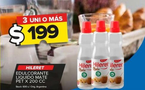 Edulcorante Hileret x 200cc