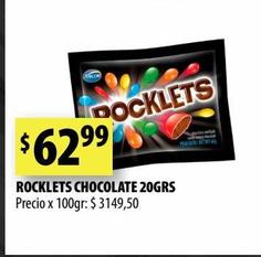 Chocolate Rocklets 20g