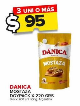 Mostaza Dánica Doypack x 220g