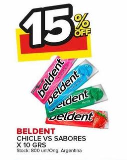 Chicles Beldent x 10g