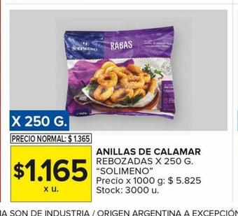 Anillas de calamar