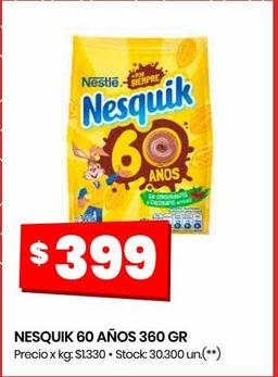 NESQUIK 60 AÑOS 360 GR