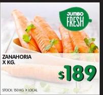 Zanahorias x Kg 