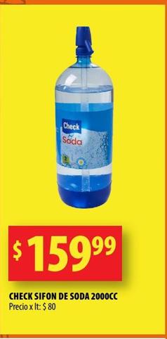 CHECK SIFON DE SODA 2000CC