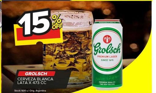Cerveza Grolsch