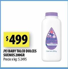 JYJ BABY TALCO DULCES SUENOS 200GR