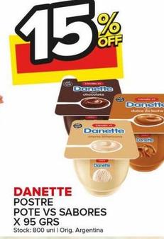 Postre Danette x 95g