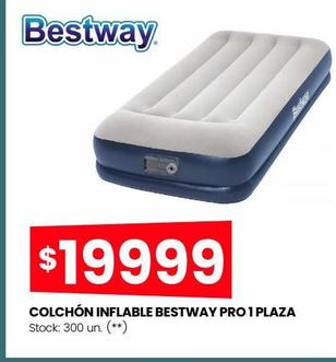 Colchón inflable Bestway pro 1plaza