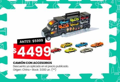 CAMIÓN CON ACCESORIOS