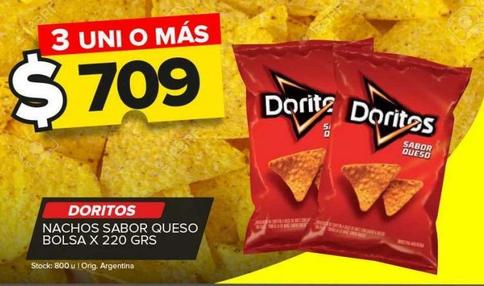 nachos Doritos queso 220g