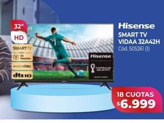 HISENSE SMART TV VIDAA 32A42H