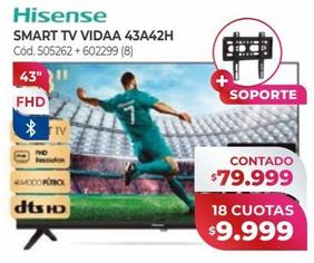Hisense SMART TV VIDAA 43A42H