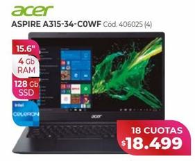 Acer ASPIRE A315-34-C0WF