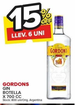 Gin Gordon's x 700cc