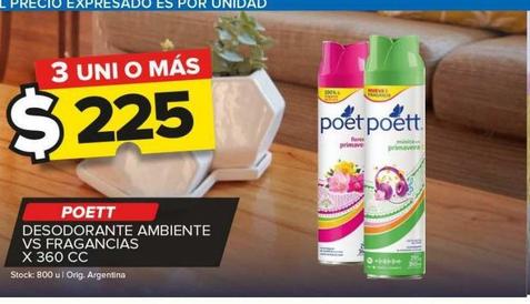 Desodorante Poett 360cc