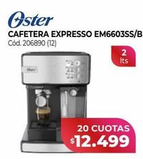 Oster CAFETERA EXPRESSO EM6603SS/B