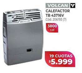 Volcan CALEFACTOR TB 43716V