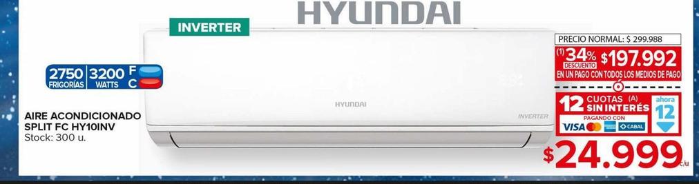 Aire acondicionado Hyundai