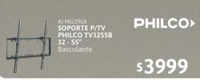 Soporte para tv Philco