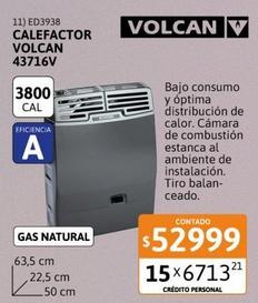 Calefactor Volcan