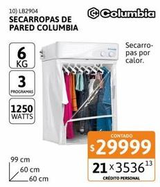 Secarropas de pared Columbia 