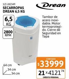 Secarropas Drean 6,5kg
