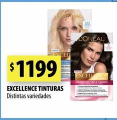 EXCELLENCE TINTURAS Distintas variedades