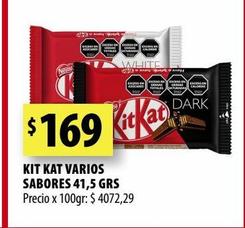 KIT KAT VARIOS SABORES 41,5 GRS