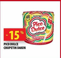 PICO DULCE CHUPETIN X48UN