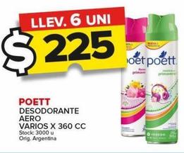 Desodorante Poett 360cc
