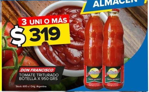 Tomate triturado Don Francisco 950g