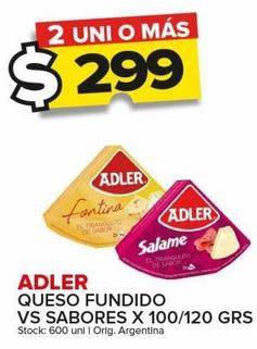 Queso fundido Adler 100/120g 