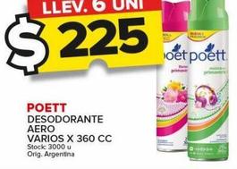 Desodorante Poett