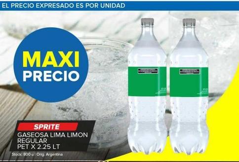 Gaseosas Sprite