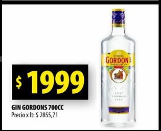Gin Gordon's 700cc