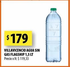 Agua sin gas flagship Villavicencio 1,5lt