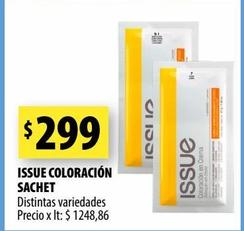 Issue Coloración Sachet