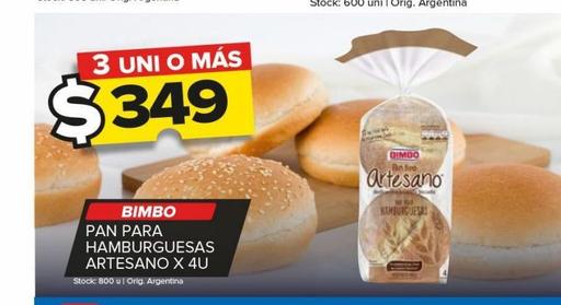 Pan para Hamburguesas 