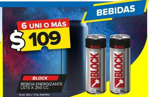 Bebida Energizante Block